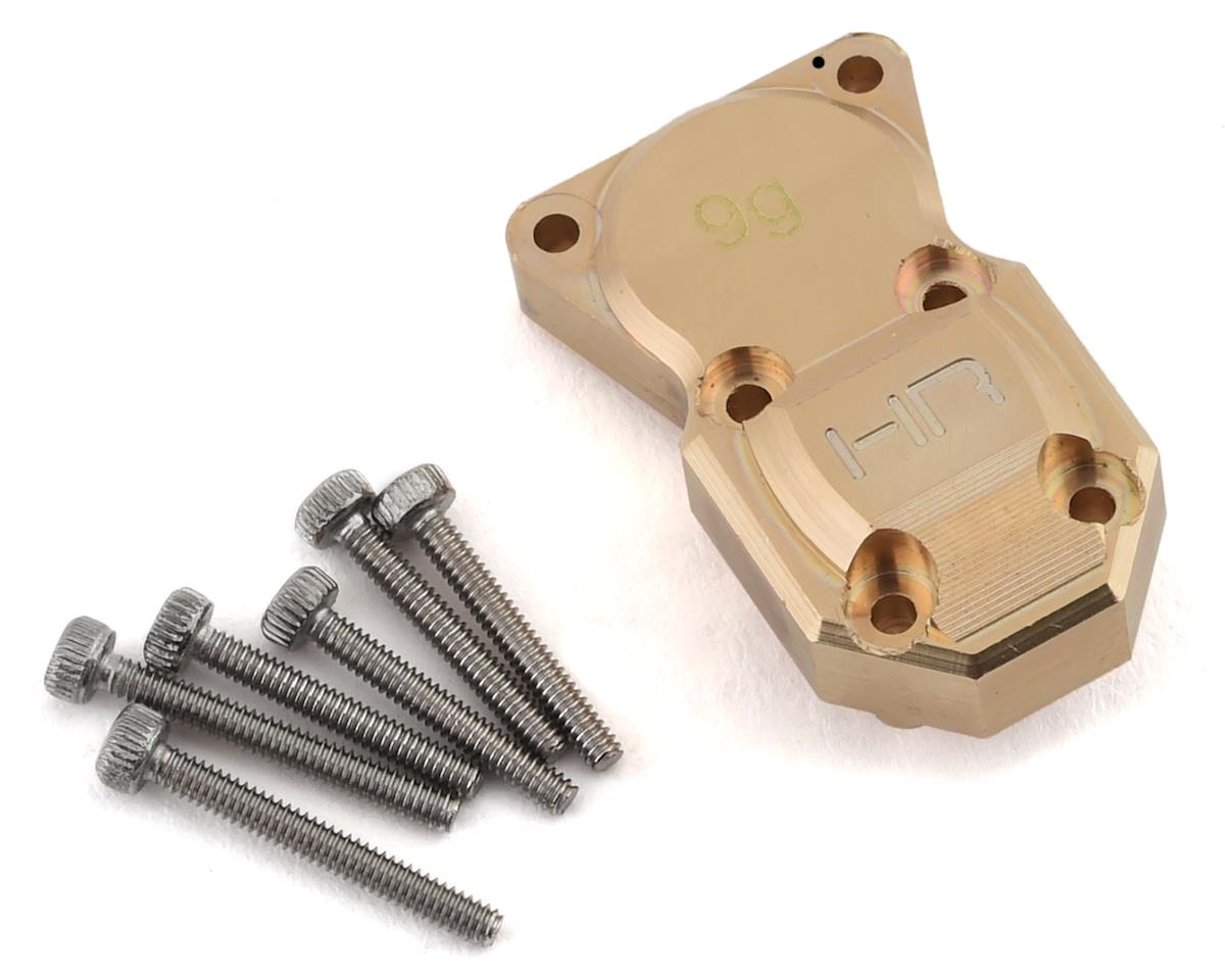 Hot Racing 9g Brass Differential Cover for Axial SCX24 Worm Gear Axles