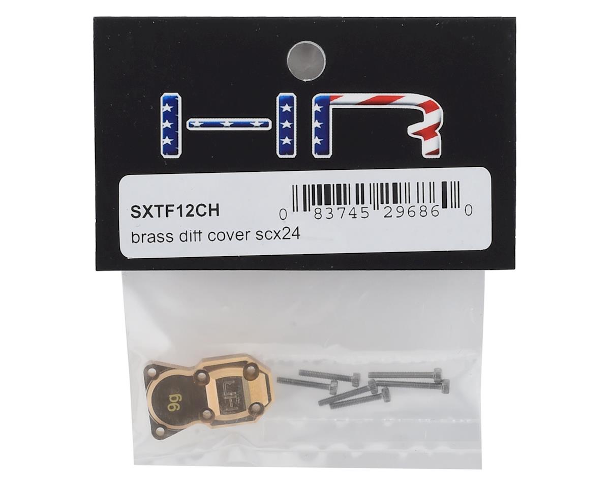Hot Racing 9g Brass Differential Cover for Axial SCX24 Worm Gear Axles