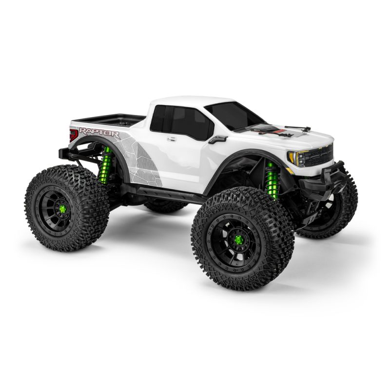 J Concepts 2023 Ford Raptor Body with JC #5131 Body Mount Assembly 0460