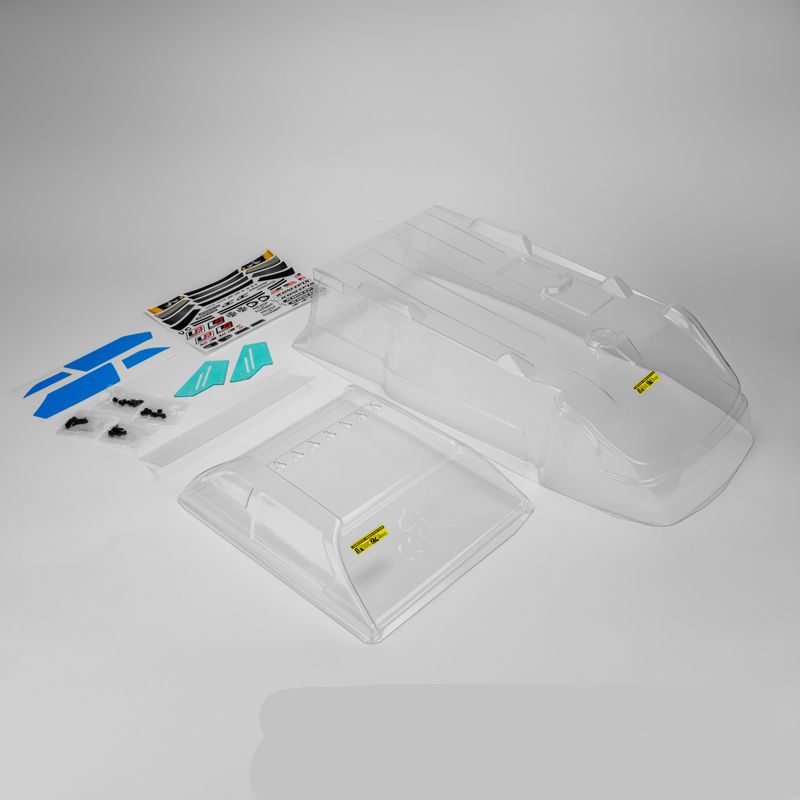 J Concepts L8 Night G3 Speedway Body, Decked, with Rear Spoiler 0611L