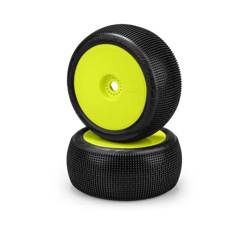 J Concepts Reflex - Green Compound, Pre-Mounted on 3369Y Wheels 312522