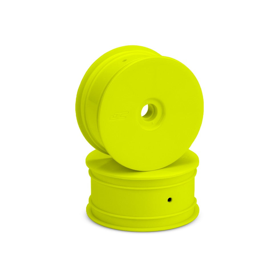 J Concepts Mono - RC10T Narrow Front Wheel (Yellow), 2pcs, 3300Y