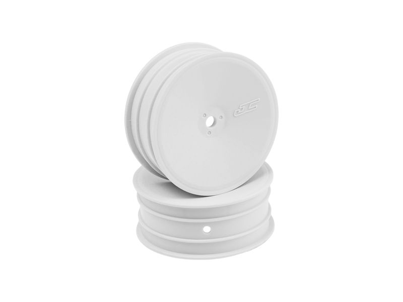 J Concepts Mono - B4.1 / RB5 - 12mm Hex Front Wheel (White) - 4pc JCO3347W