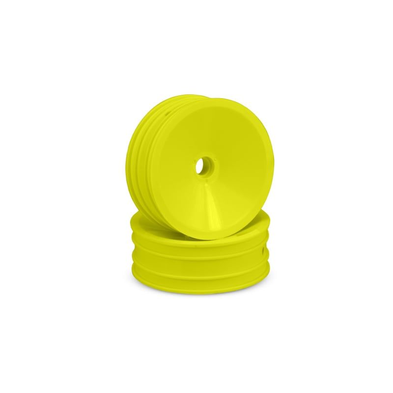 J Concepts Mono 1.9" RC10 Front Wheel, Yellow 3437Y