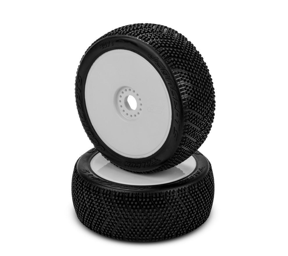 J Concepts Falcon-green compound, pre-mounted on 3357W wheels 407112