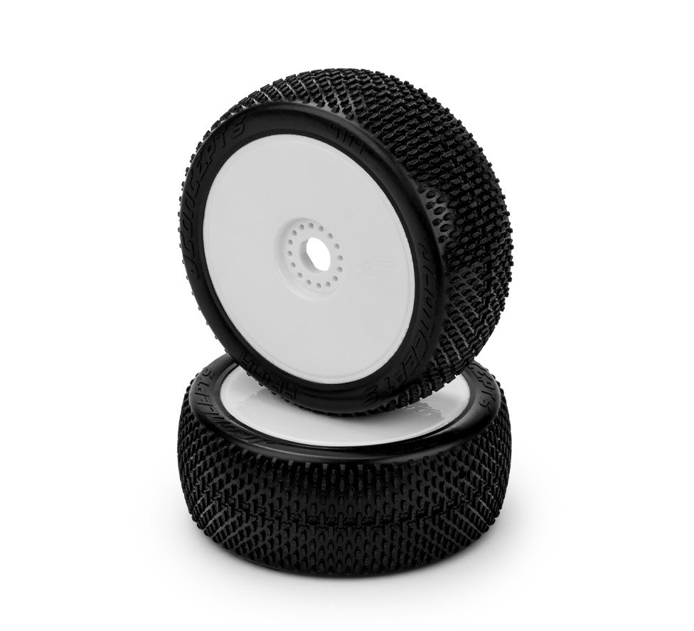 J Concepts Arina, Green Compound, Pre-mounted on 3357W Wheels 411412