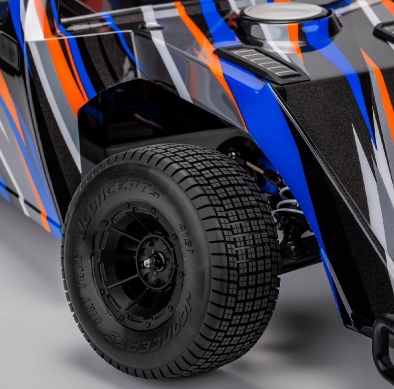 J Concepts Dirt Trac - Pre-Mounted Tire on Hazard Wheels, 2wd Front 41513234