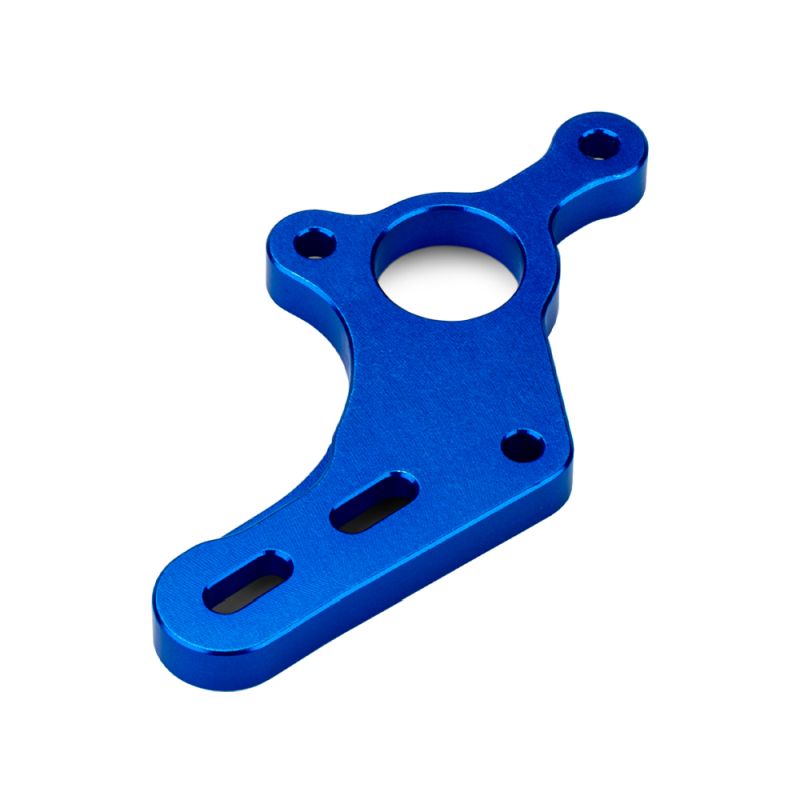 J Concepts RC10B7 Aluminum Motor Plate, Blue, Fits RC10B7 / RC10B7D 51971