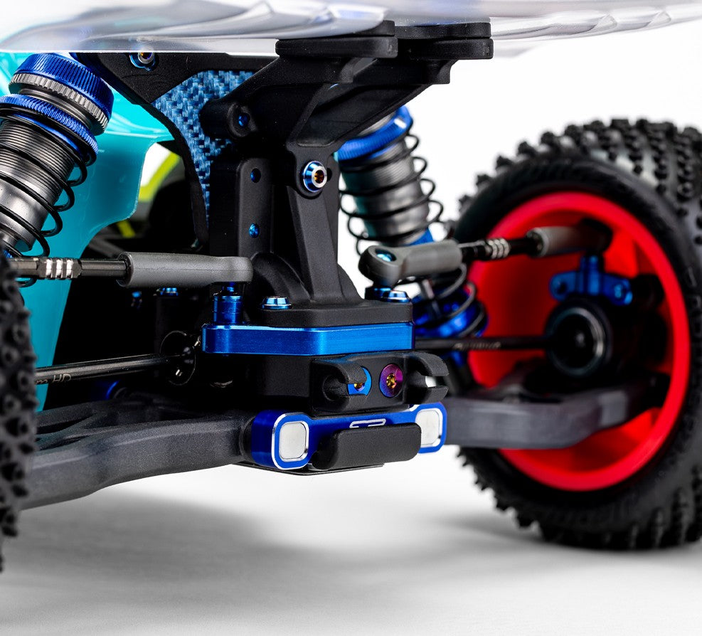 J Concepts RC10B7 Aluminum D Mount, Blue fits RC10B7 / RC10B7D 52001