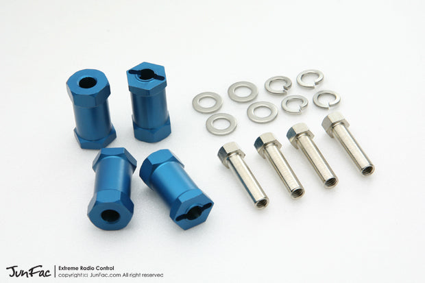 Junfac 2.2" Wheel Wideners (4) (Offset: +19mm) RC Upgrade Part