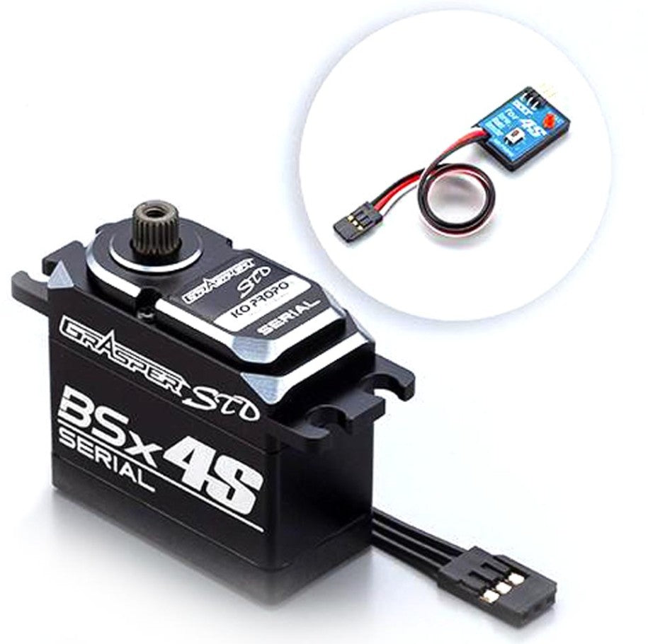KO Propo BSx4S-Grasper STD Servo with slector4s 30221