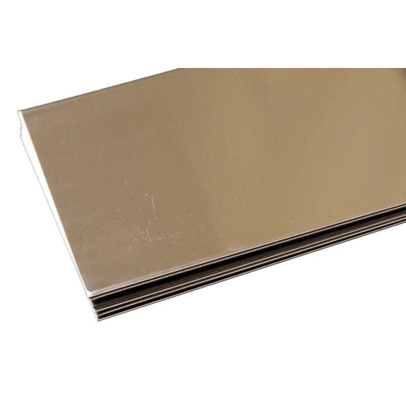 K&S Metals Stainless Steel Sheet 0.018" Thick x 4" x 10" — 6-Pack 430 Alloy Sheets for DIY & Engineering