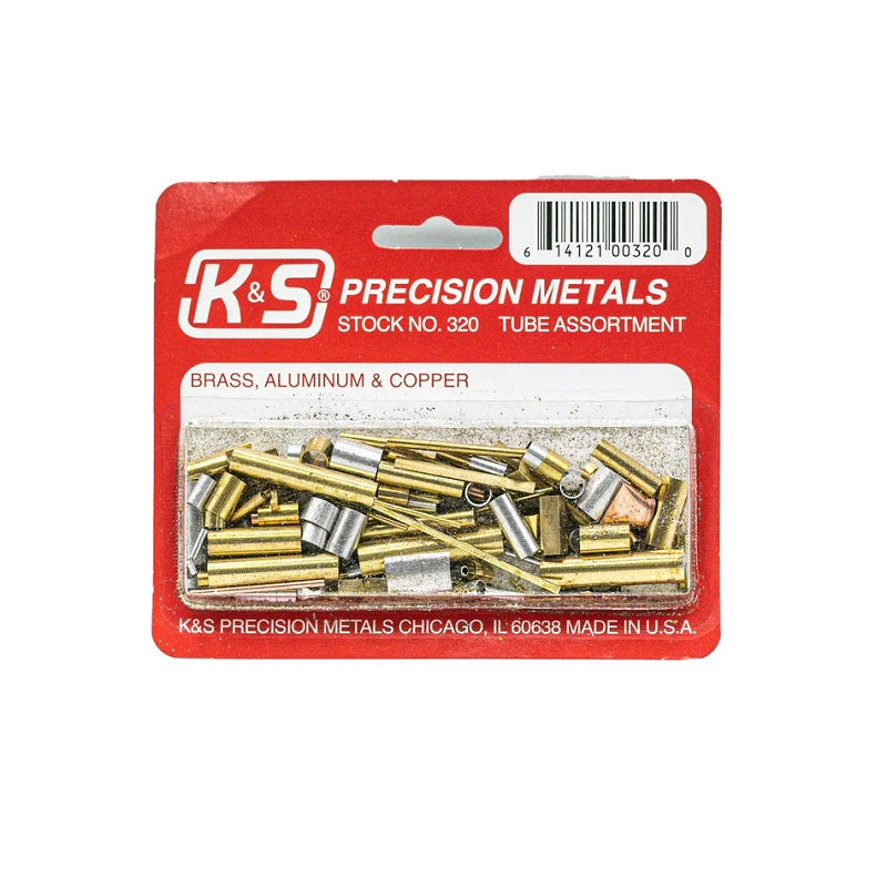 K&S Metals Box O' Metal — Random Assortment of Brass, Copper & Aluminum Pieces for Hobby & DIY