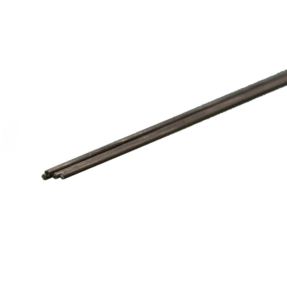 K&S Metals Music Wire 0.025" OD x 12" — 4-Pack ASTM A228 Fine Spring Steel Wire