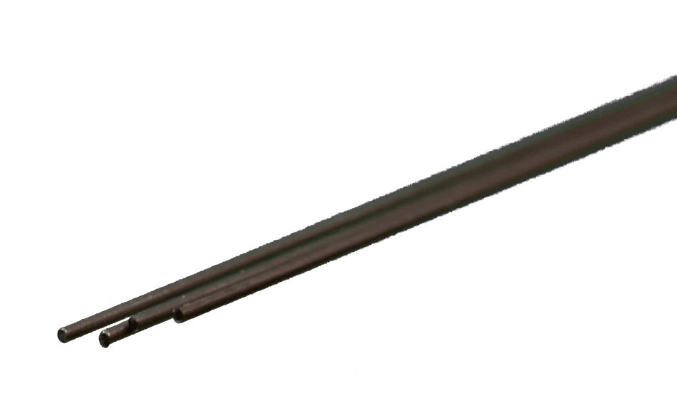 K&S Metals Music Wire 0.020" OD x 12" — 4-Pack Fine High-Carbon Steel Wire
