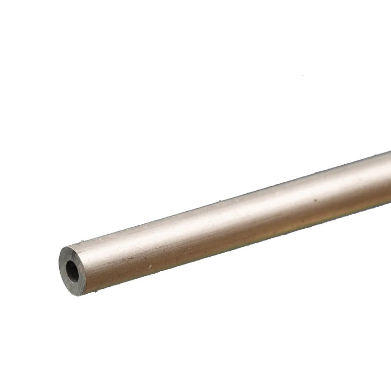 K & S Metals Round Aluminum Tube: 3/16" OD x 0.049" Wall x 12" Long 83060