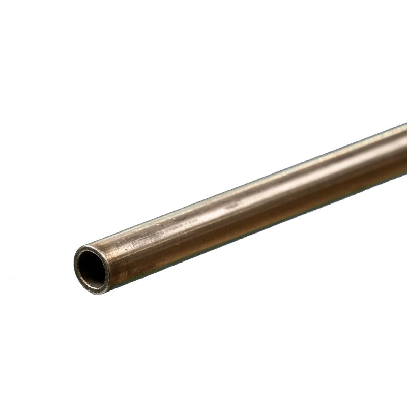 K & S Metals Round Stainless Steel Tube: 1/4" OD x 22 Gauge x 12" Long 87115