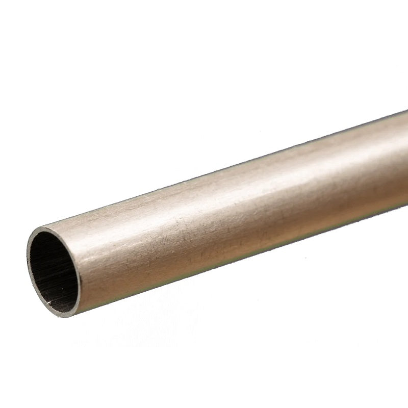 K & S Metals Round Aluminum Tube: 9mm OD x 0.45mm Wall x 300mm Long 9808