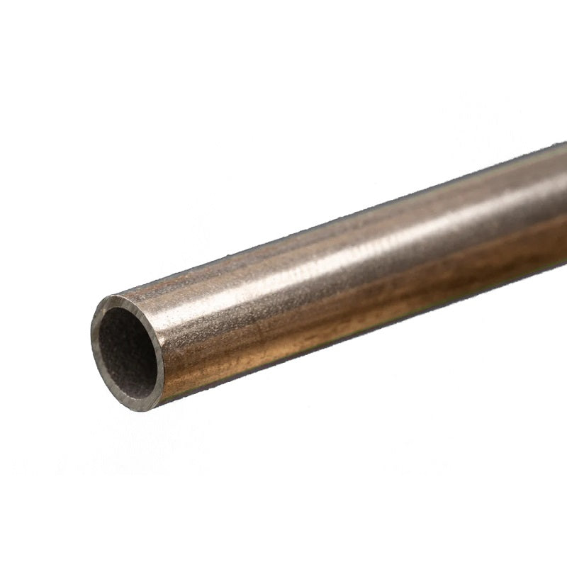 K & S Metals Round Aluminum Tube: 9mm OD x 0.89mm Wall x 300mm Long 9811