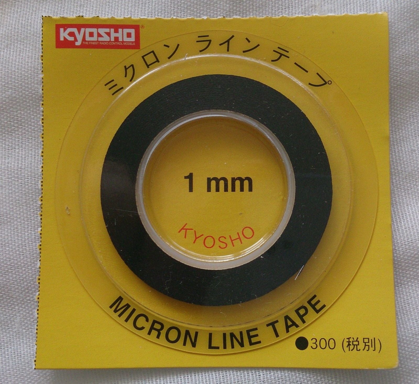 Kyosho Micron Tape 1mmx5M, Black 1841BK
