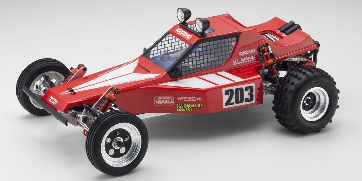 Tomahawk 1/10 2WD Electric Off-Road Buggy Kit Vintage Series | Kyosho