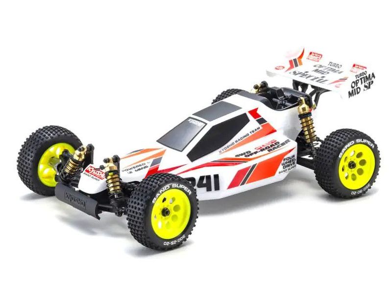 Kyosho 1/10 EP 4WD Racing Buggy Turbo Optima Mid Special 30623