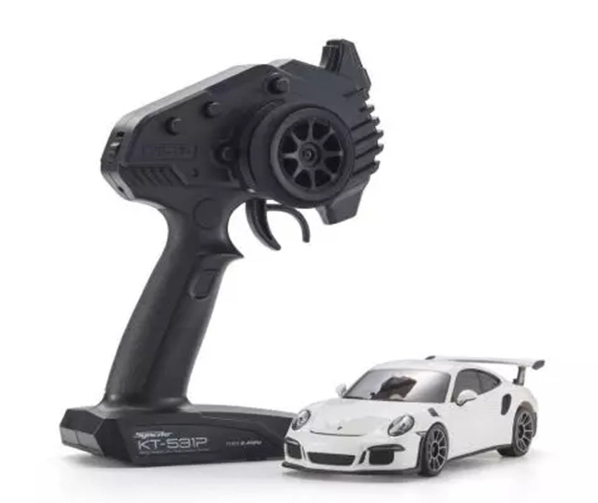Kyosho Mini-Z RWD MR-04 Porsche 911 GT3 RS White RTR 1/28 Scale RC Car