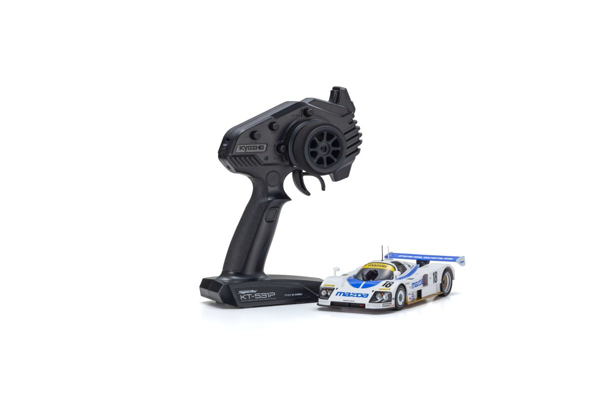 Mini-Z Buggy Turbo Optima Mid Special White 4WD 1/27 Readyset | Kyosho