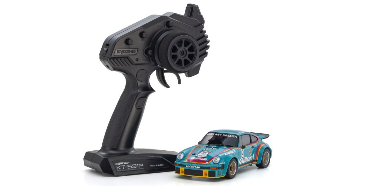 Kyosho MINI-Z RWD MR-04 Porsche 934 RSR Turbo 1976 Vaillant #9 Readyset
