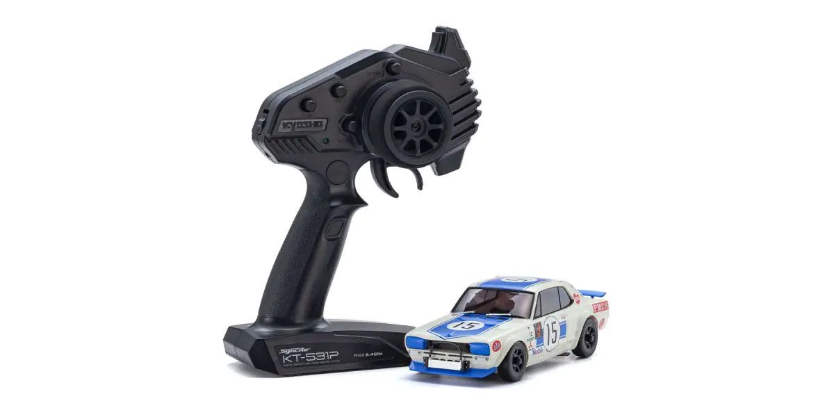 Mini-Z AWD 1972 Nissan Skyline 2000GT-R Hakosuka 1/27 RTR Blue | Kyosho