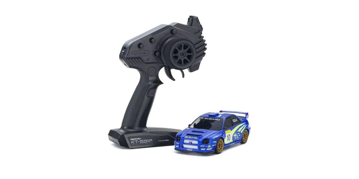 Mini-Z AWD Subaru Impreza WRC 2002 MA-020 Ready Set 1/27 Rally RTR | Kyosho