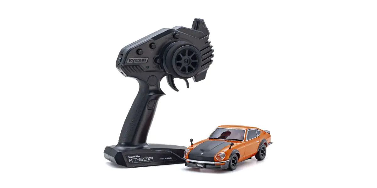 Kyosho MINI-Z AWD Nissan Fairlady 240Z-L Tuned Version Orange 32645OR