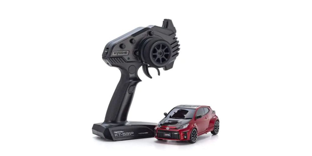 Mini-Z AWD Toyota GRMN Yaris Rally Package Emotional Red II RTR | Kyosho