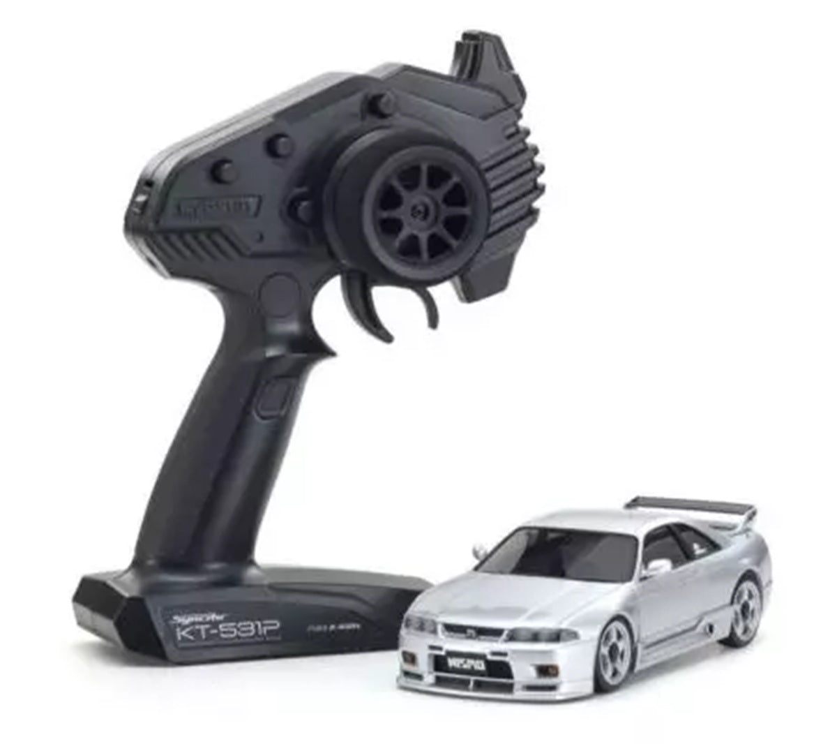 Kyosho Mini-Z AWD MA-020 Nissan Skyline GT-R R33 Nismo Silver RTR