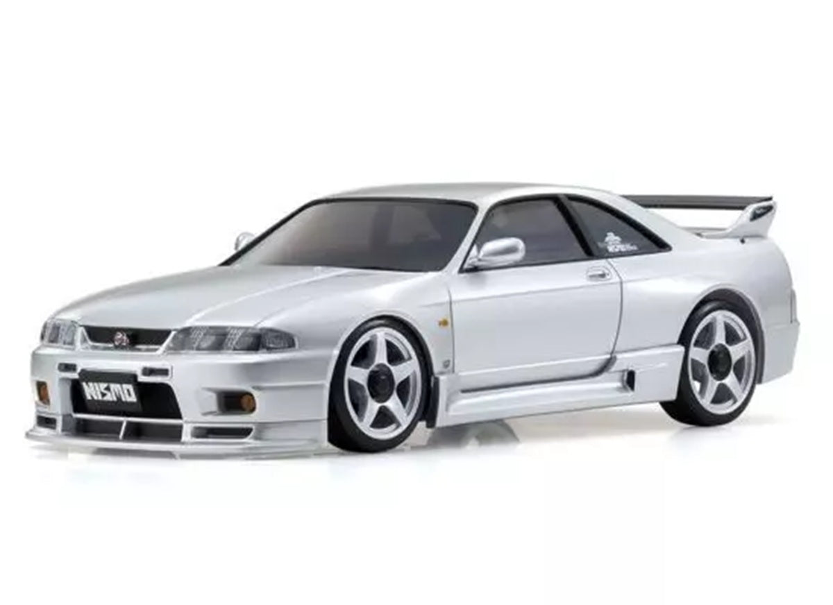 Kyosho Mini-Z AWD MA-020 Nissan Skyline GT-R R33 Nismo Silver RTR