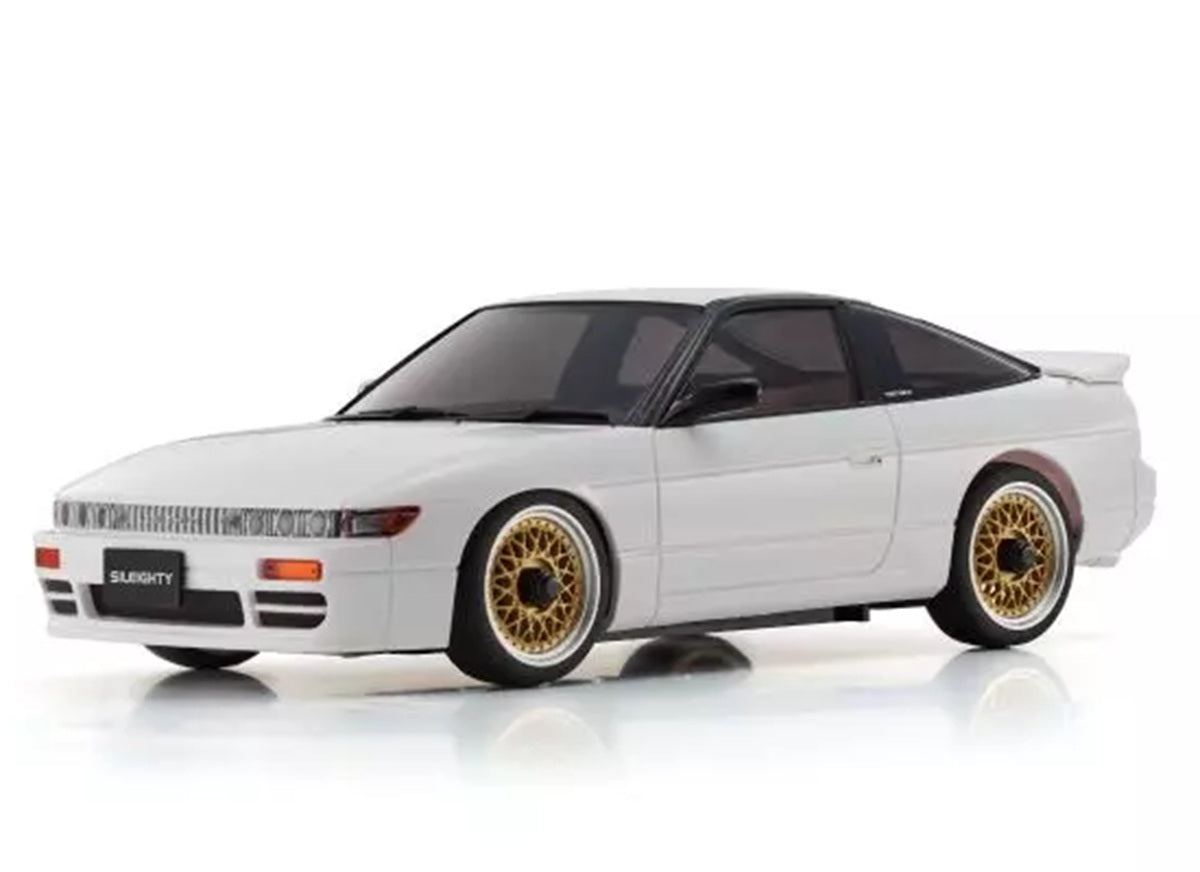 Kyosho Mini-Z AWD MA-020 Nissan Sileighty White RTR 1/28 Scale JDM Drift