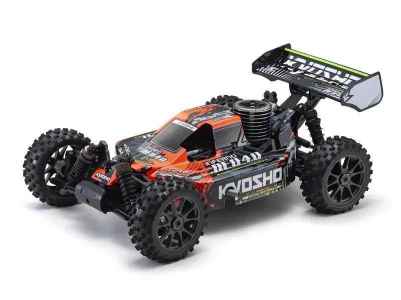 Kyosho 1/8 Scale Radio Controlled .21 Engine Powered 4WD Racing Buggy RTR (33029T1)