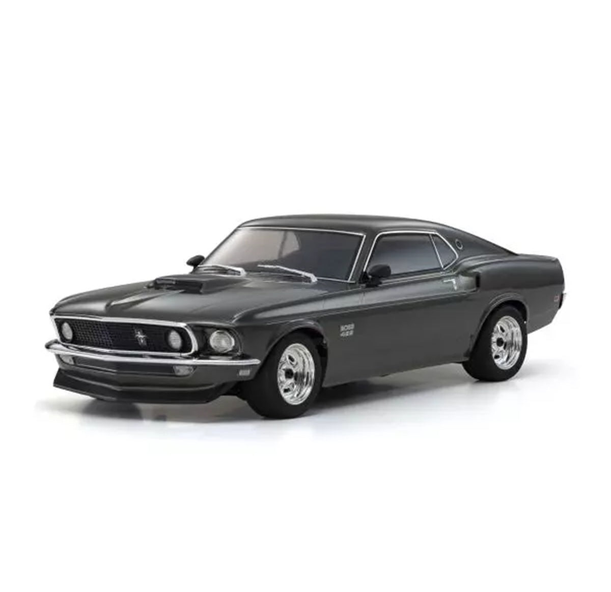 Kyosho 1:10 Fazer MK2 1969 Ford Mustang Boss 429 Black Jade 4WD ReadySet