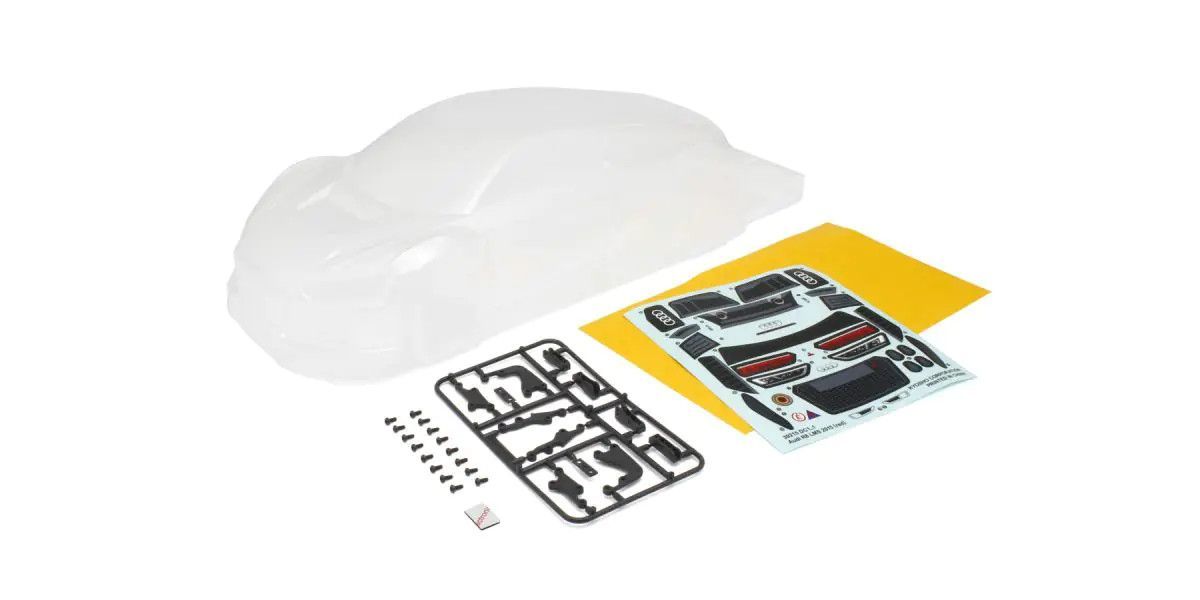 Audi R8 LMS 2015 Clear Body Set 200mm for Fazer MK2 1/10 Touring Car | Kyosho