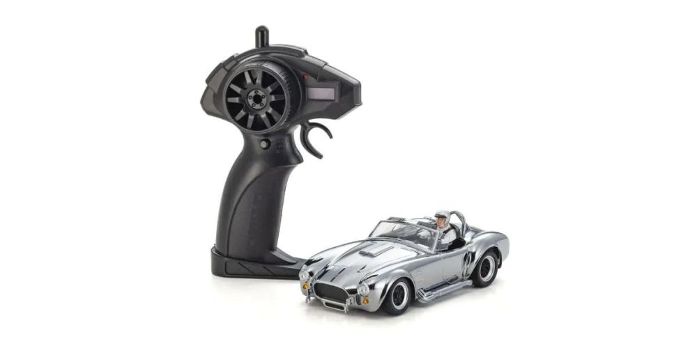 First Mini-Z Chrome Cobra 427 S/C 1/28 RWD Beginner Ready Set RTR | Kyosho