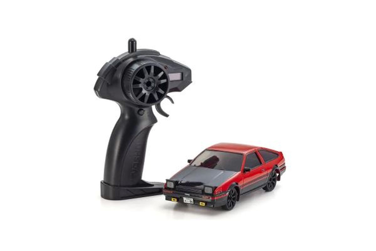 Mini-Z FMZ Toyota Sprinter Trueno AE86 Red/Black 1/27 RWD Readyset | Kyosho