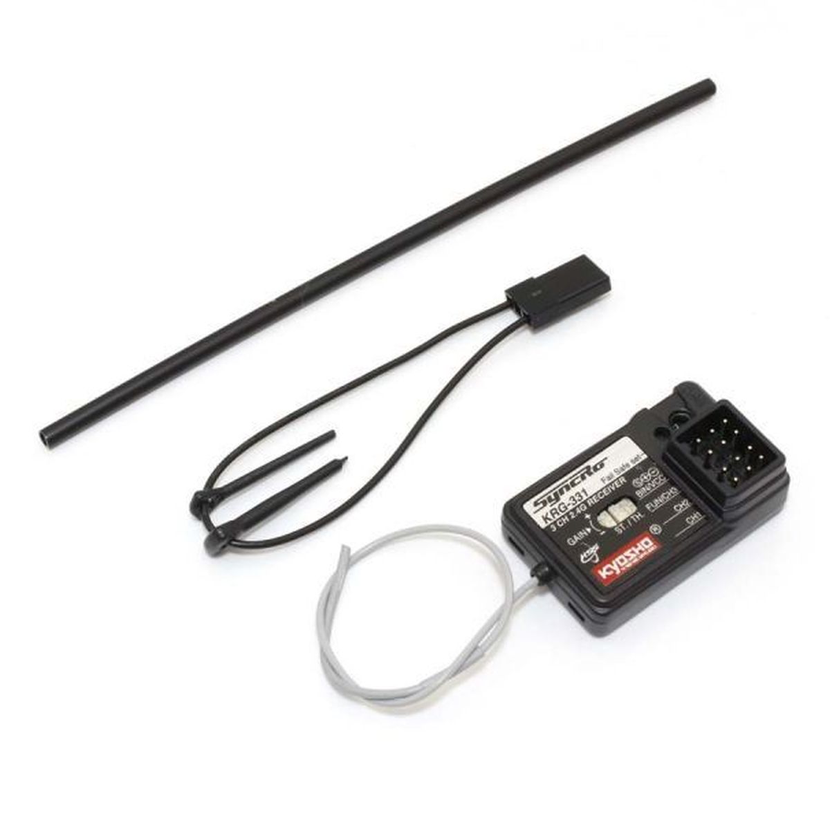 Syncro KRG-331D Receiver with KSS Gyro Support for RC Cars | Kyosho