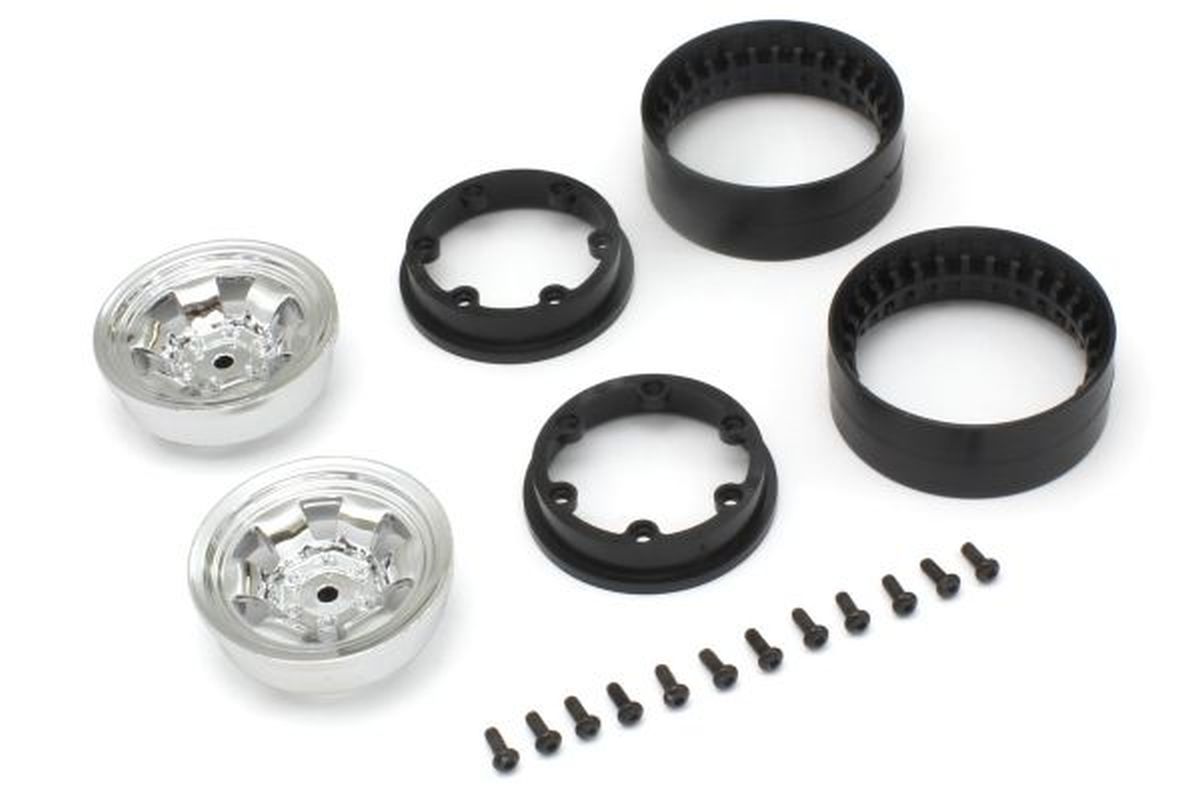 Kyosho KC10 Bead-Lock 1.9" Spoke Wheel Set SC (2pcs)