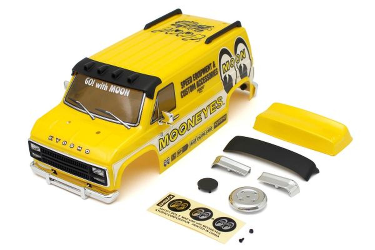 Kyosho Mad Van Mooneyes Decoration Body Set