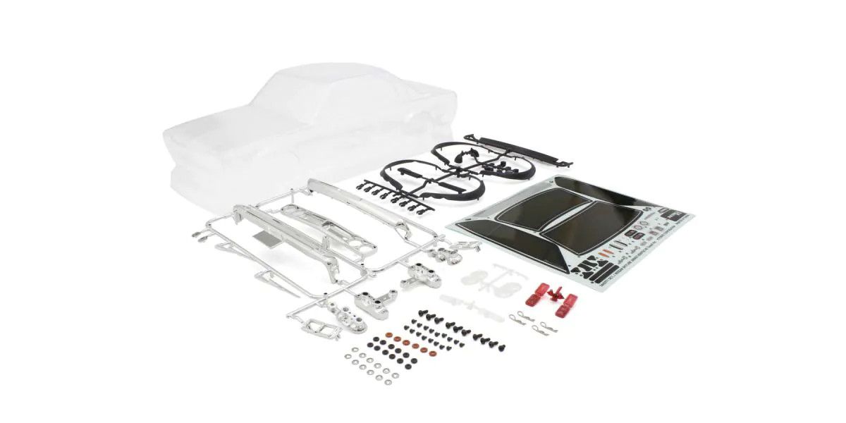 Nissan Skyline 2000GT-R KPGC10 Hakosuka Clear Body Set for Fazer Mk2 FZ02 Short 1/10 | Kyosho
