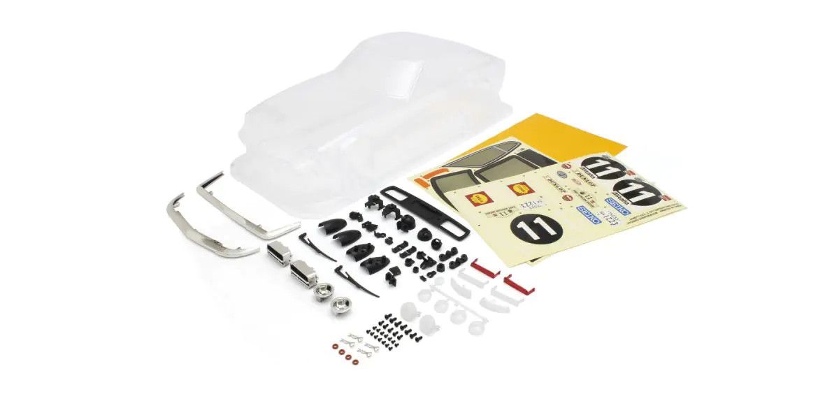 1971 Datsun 240Z Rally Clear Body Set for Fazer Mk2 FZ02-R 1/10 | Kyosho