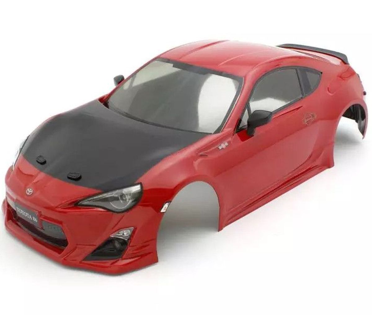 Toyota 86 GT Tuned Lightning Red Pre-Painted Body for Fazer | Kyosho
