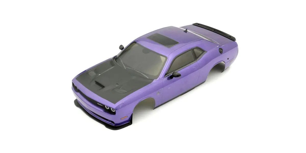 2015 Dodge Challenger SRT Hellcat Plum Crazy Purple Pre-Painted Body Set for Fazer Mk2 FZ02L | Kyosho
