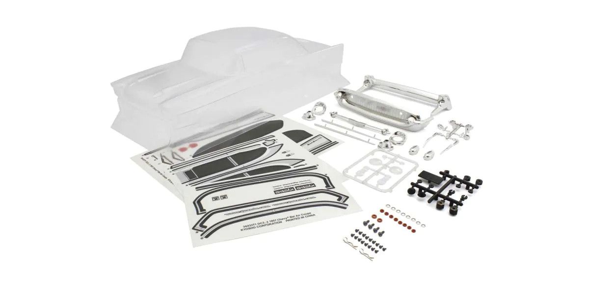 1957 Chevrolet Bel Air Clear Body Set for Fazer Mk2 1/10 On-Road | Kyosho