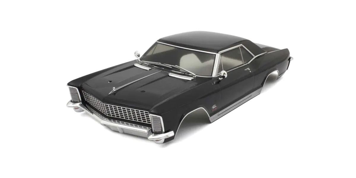 1965 Buick Riviera Regal Black Pre-Painted Body Set for Fazer Mk2 FZ02L | Kyosho